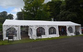 Praise Service in the Marquee